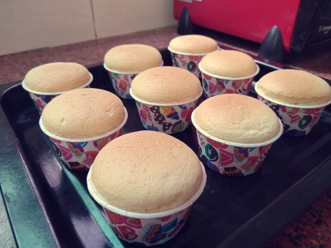 不回缩杯子蛋糕cupcake
