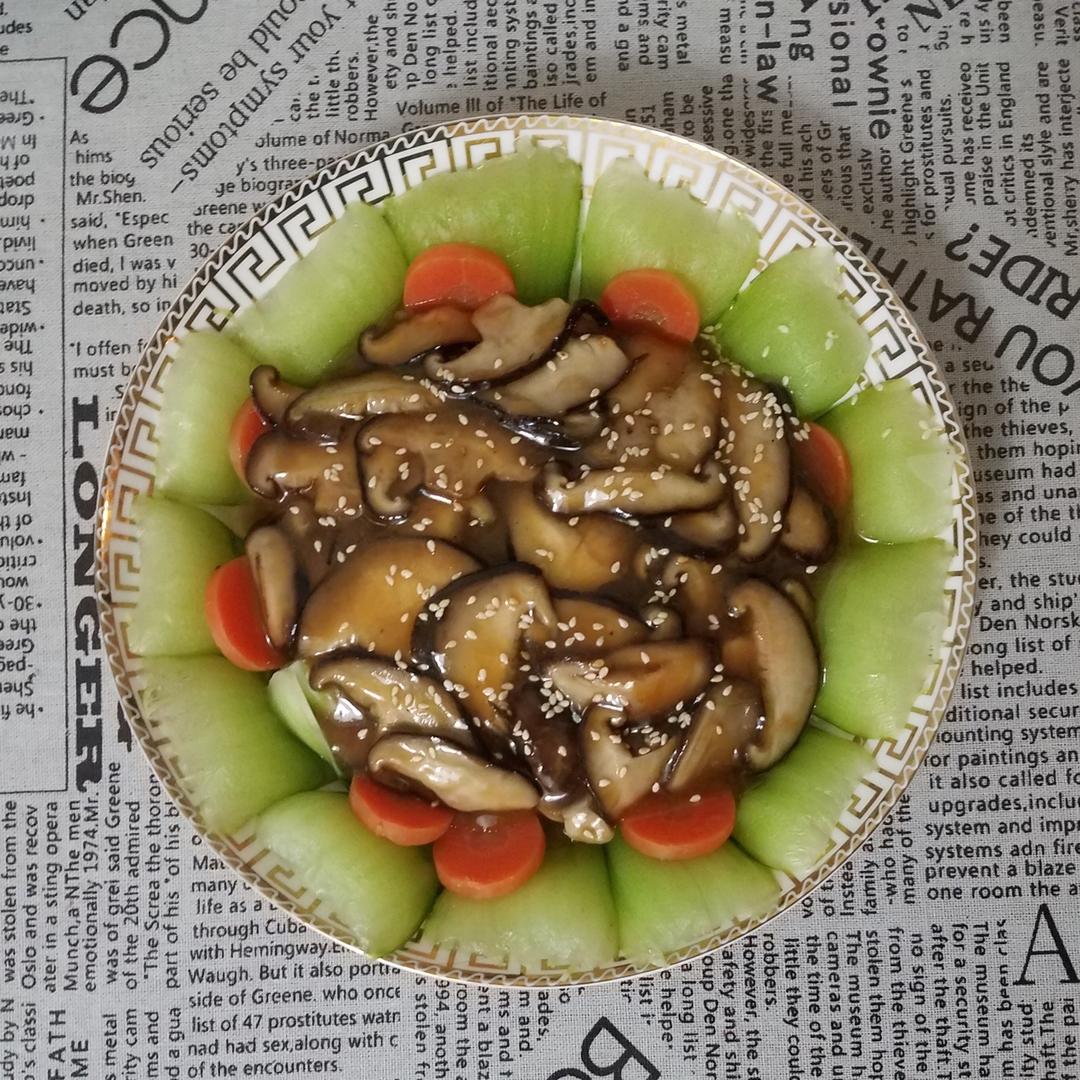 蚝油香菇油菜