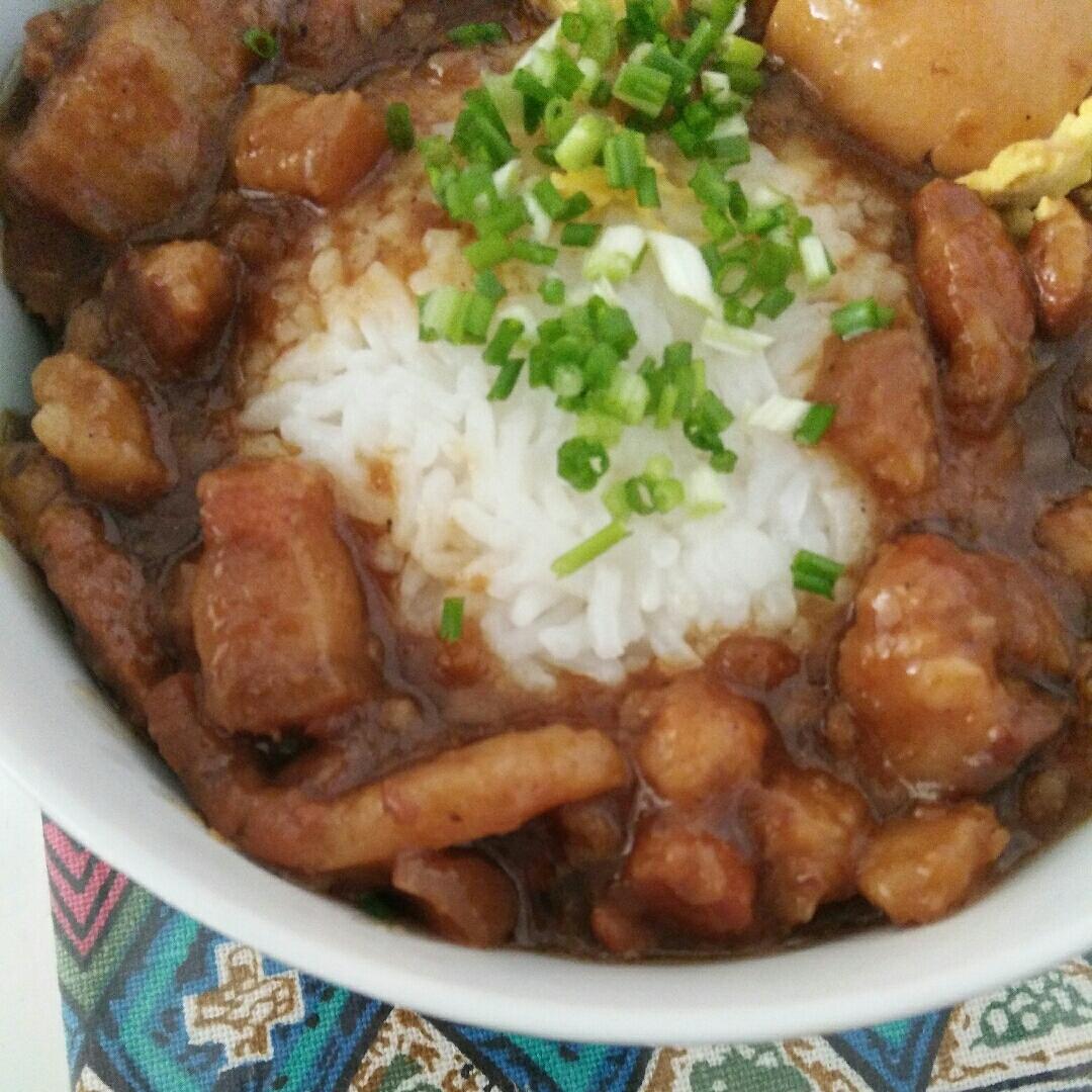 台湾卤肉  台湾卤肉饭Braised Pork Rice
