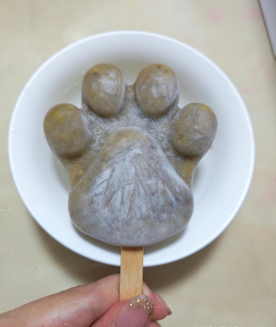 绿豆冰棒(附煮绿豆不变色技巧)