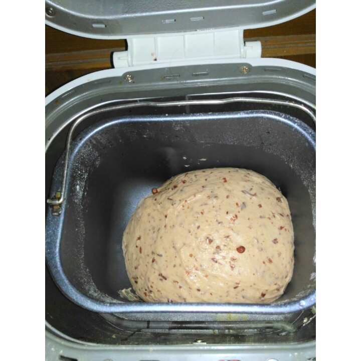 香软的红豆沙面包圈～淡奶油直接法