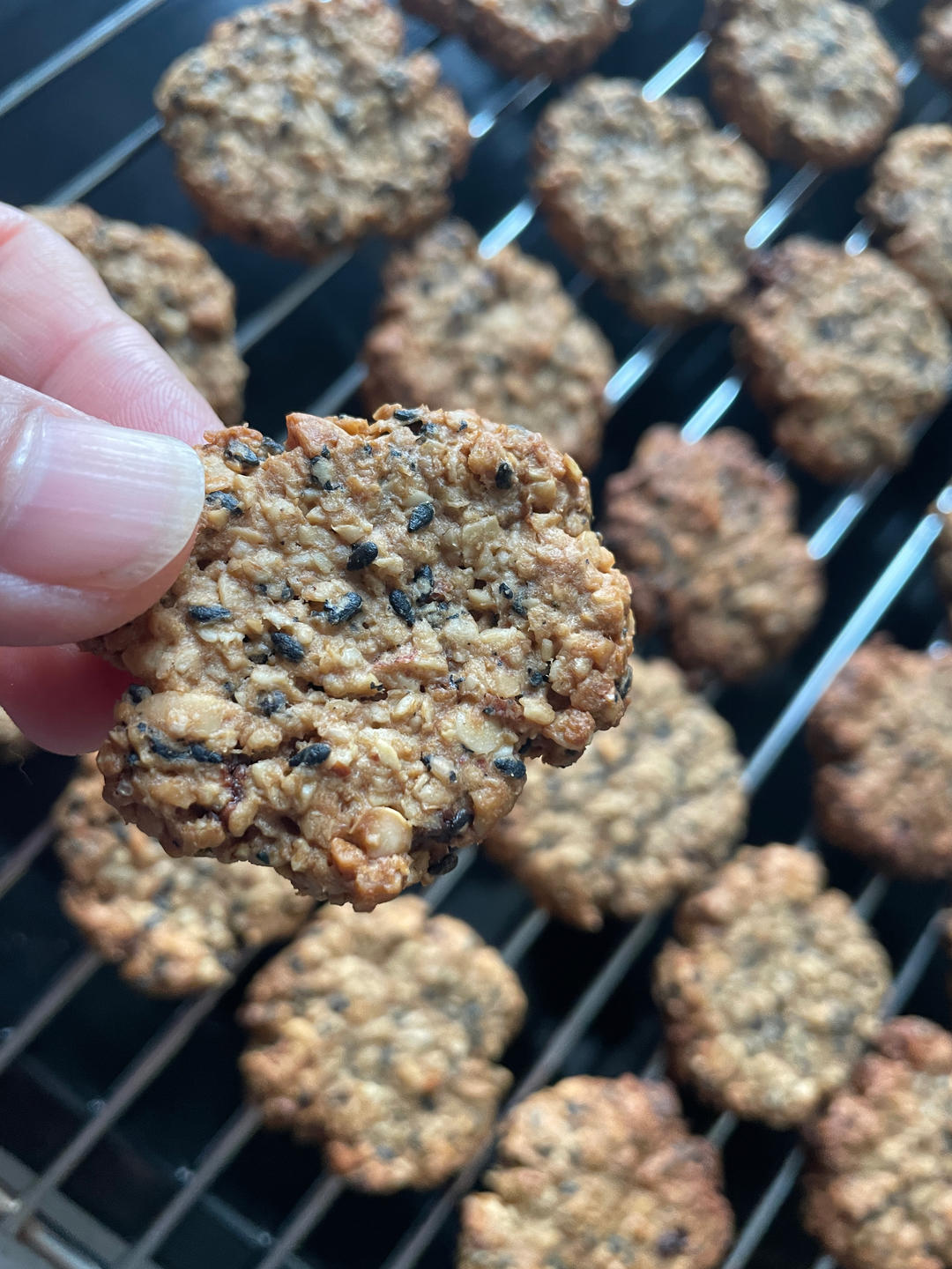 🔥酥掉渣的燕麦饼干🍪