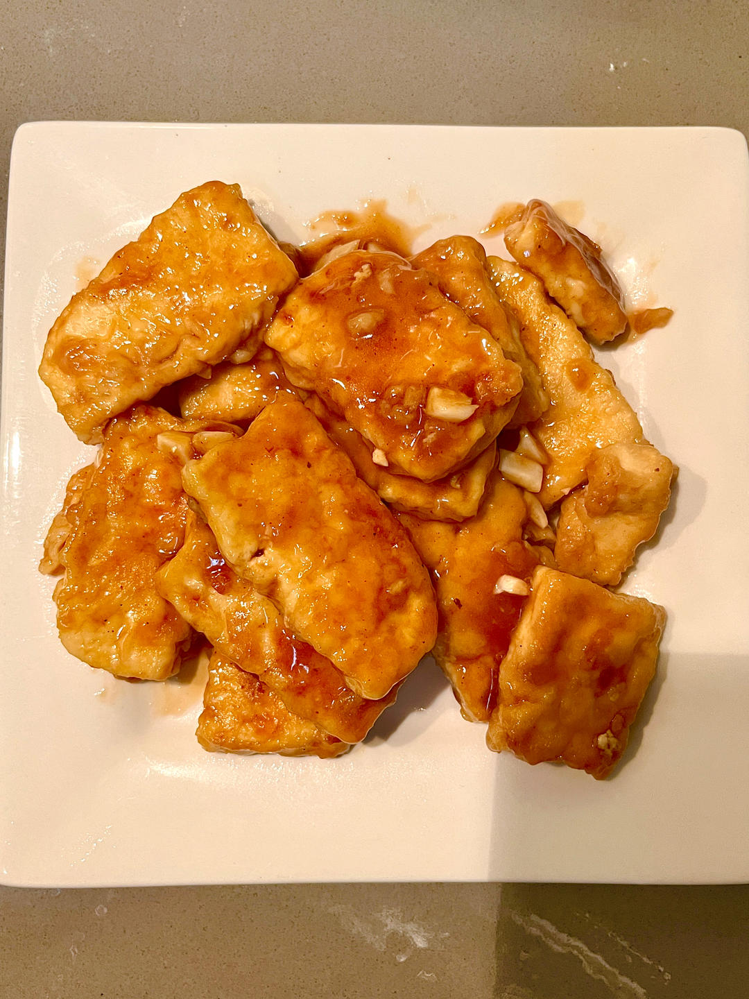 无敌好吃的香煎豆腐