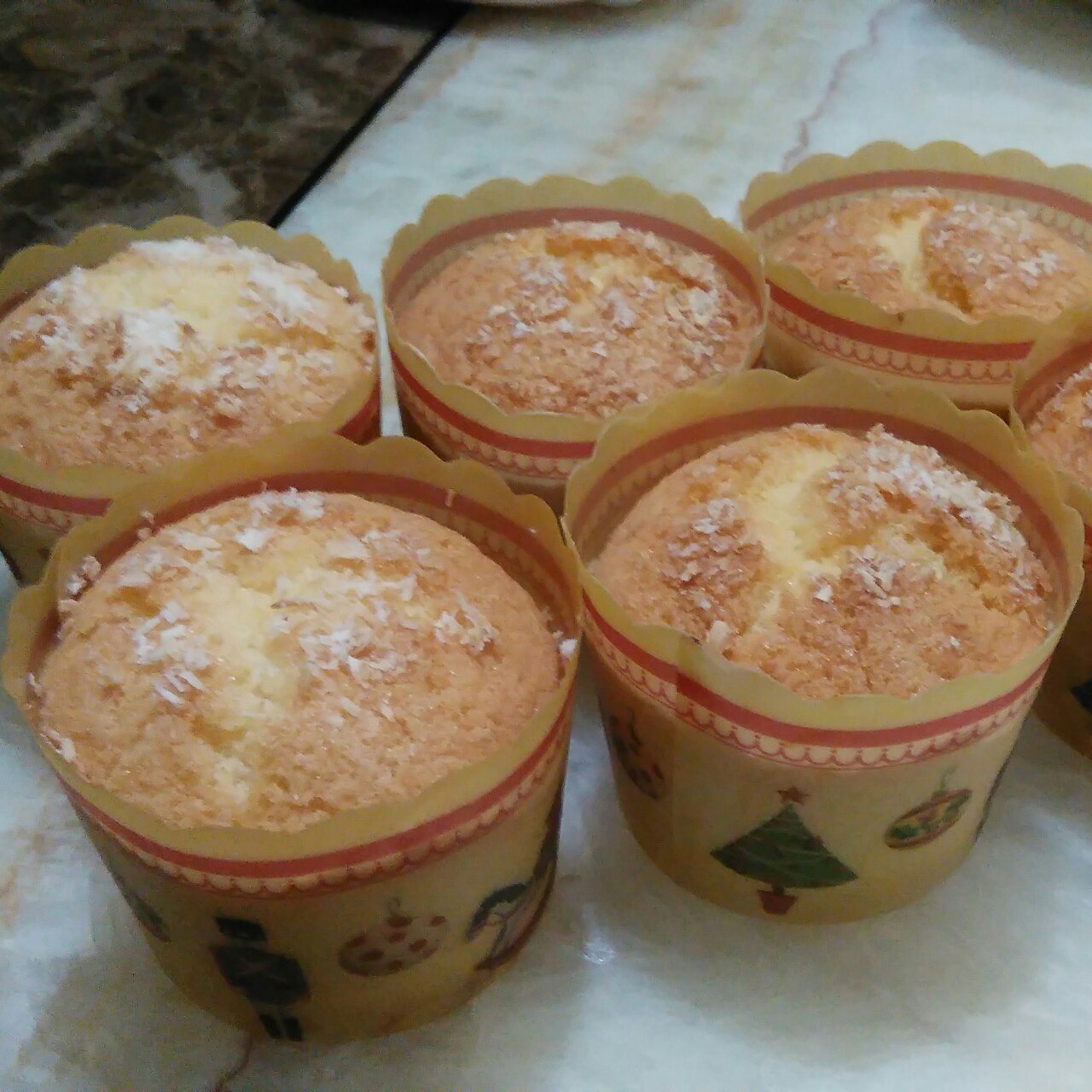 不会回缩的纸杯蛋糕--海氏烤箱定制