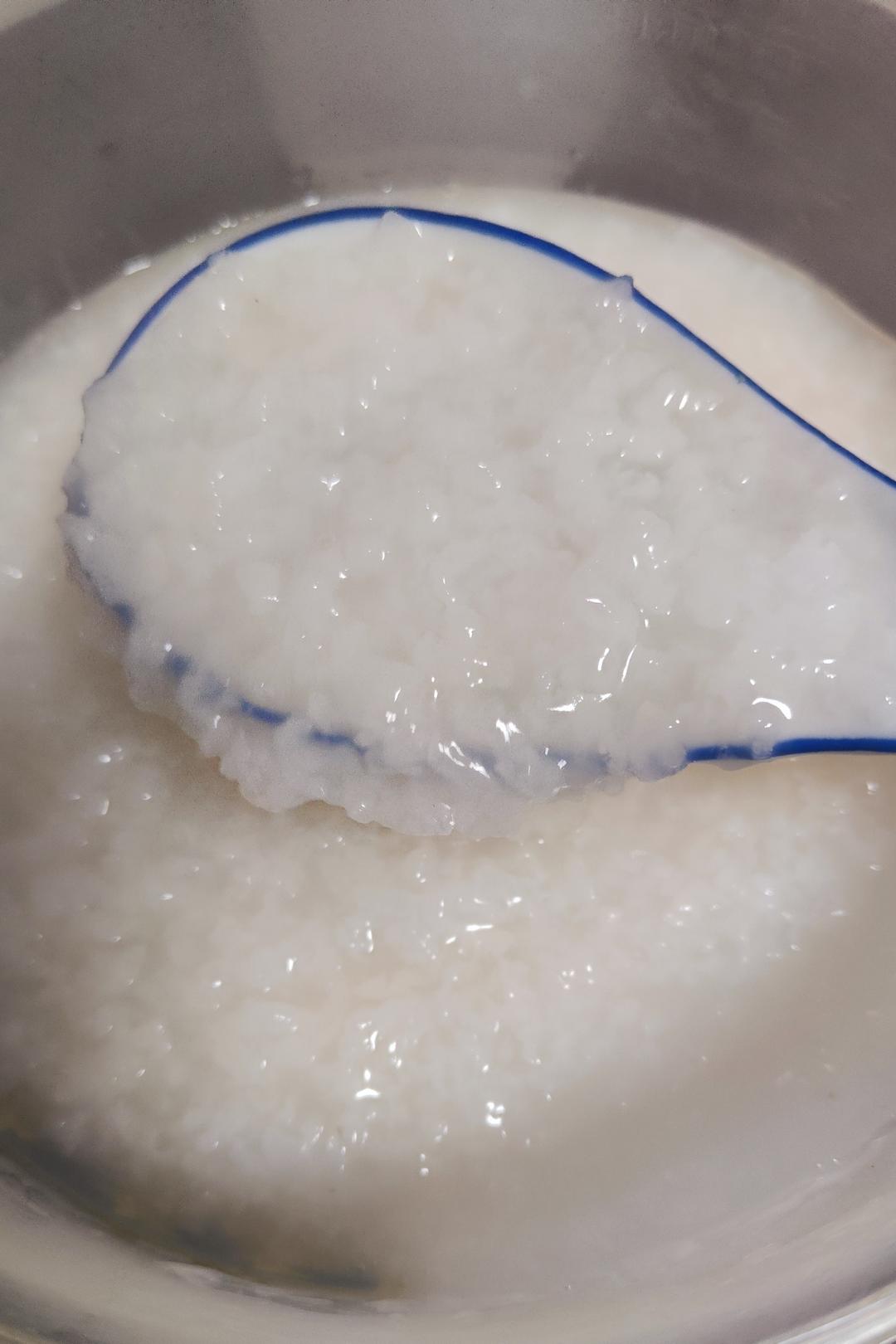 大米粥（稠）的做法