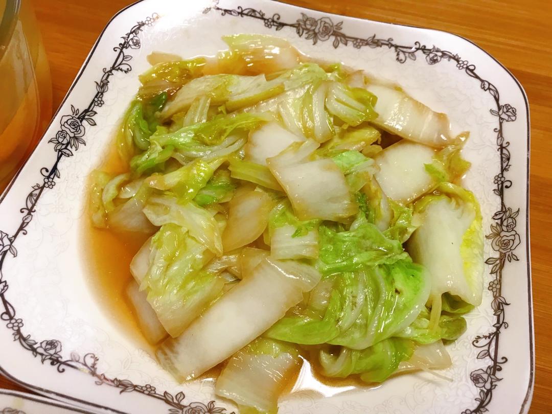 食物本身的味道—清炒白菜