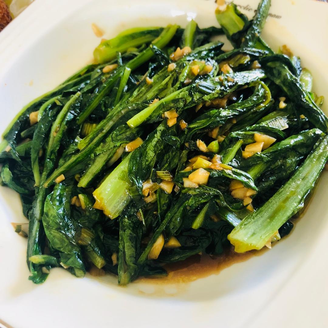 蒜蓉油麦菜（蚝油）