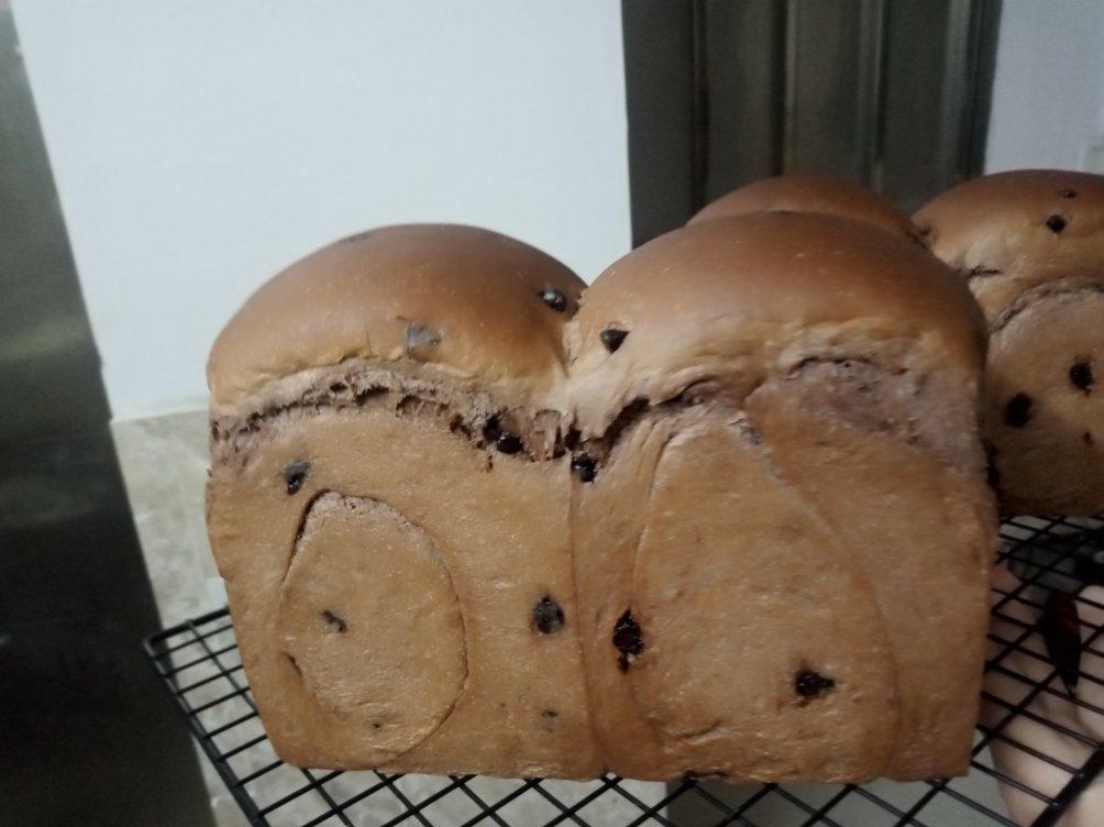 牛奶巧克力吐司