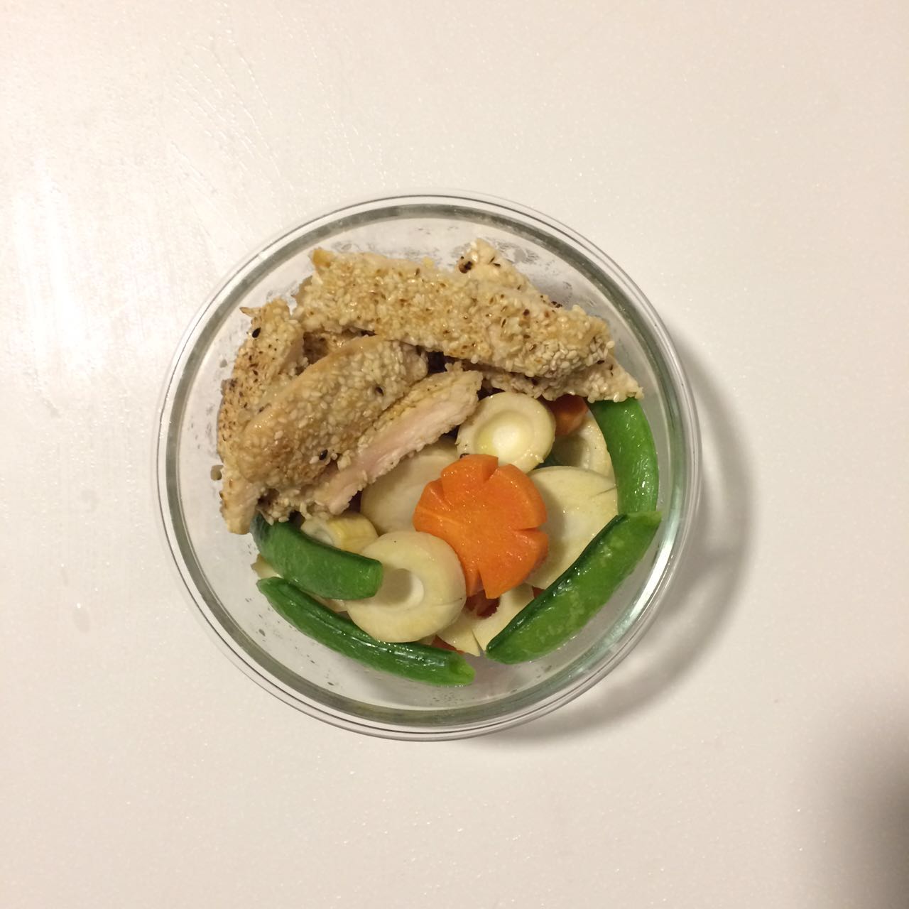 香煎芝麻鸡胸肉