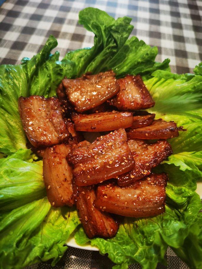 比红烧肉好吃百倍的香烤五花肉
