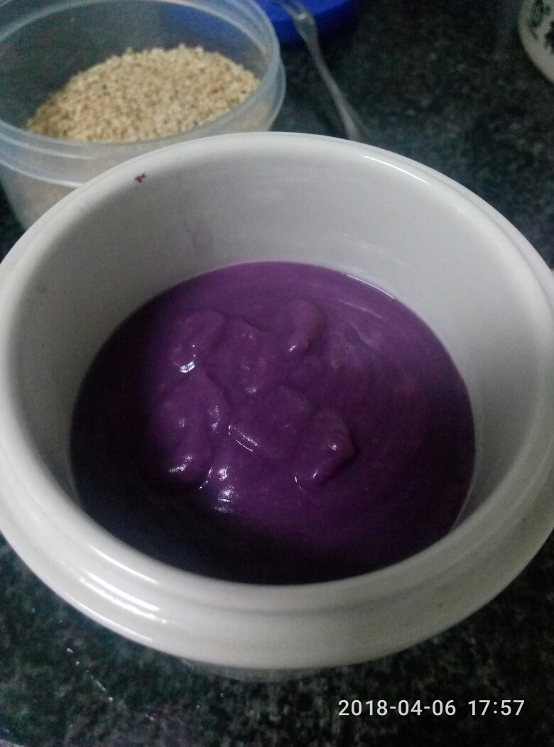 紫薯芝麻糊（汁）