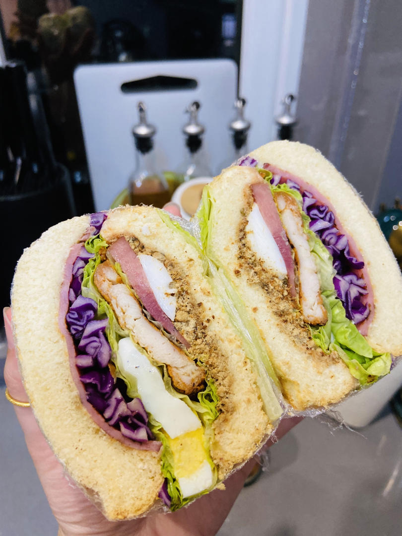 吐司这样吃-一周减脂三明治不重样