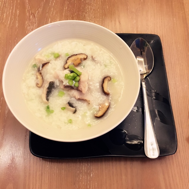香菇鱼片粥
