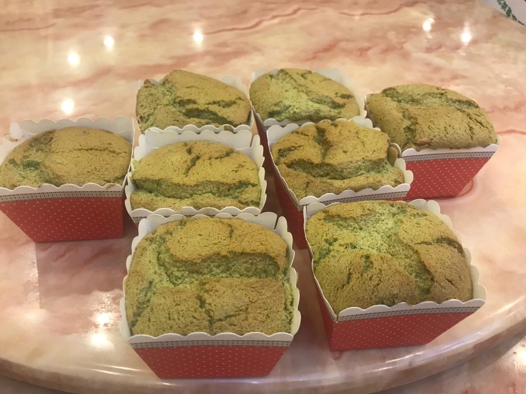 抹茶纸杯蛋糕