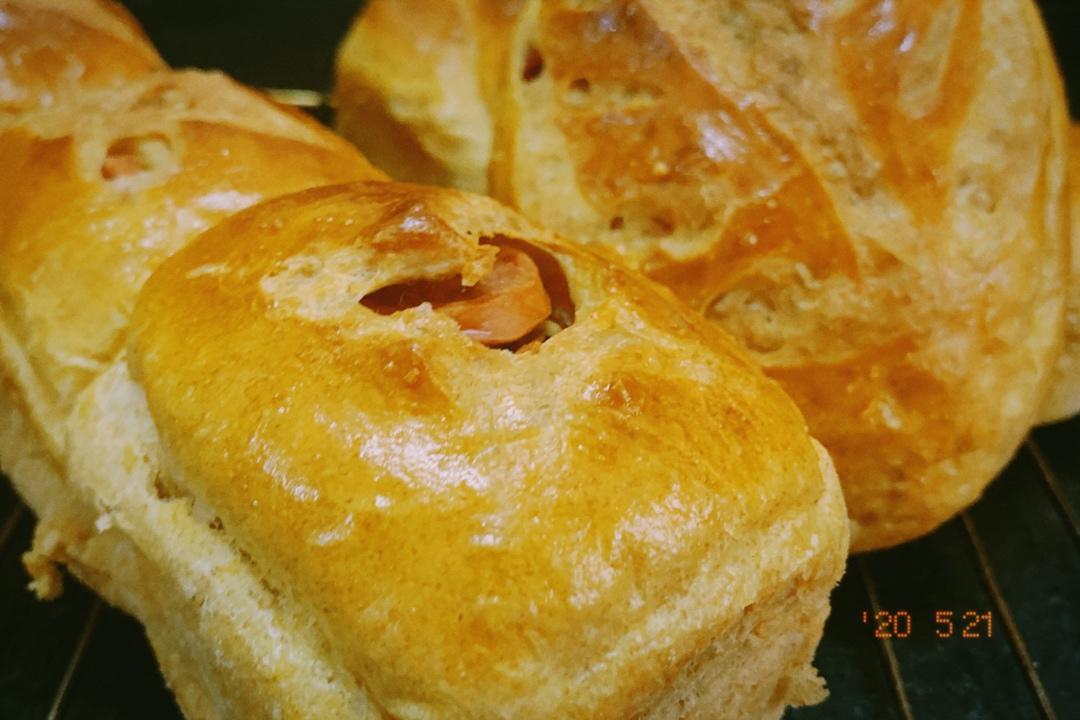 双种芝麻全麦吐司 100%全麦 烫种+波兰种