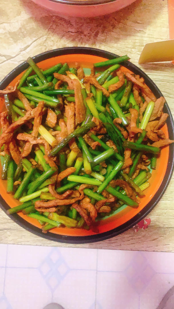 蒜薹炒肉