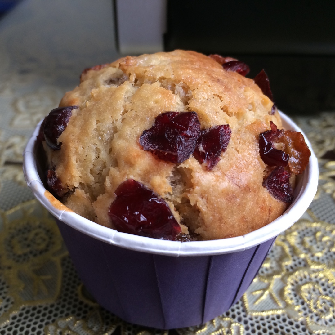 葡萄干（蔓越莓干）香蕉马芬