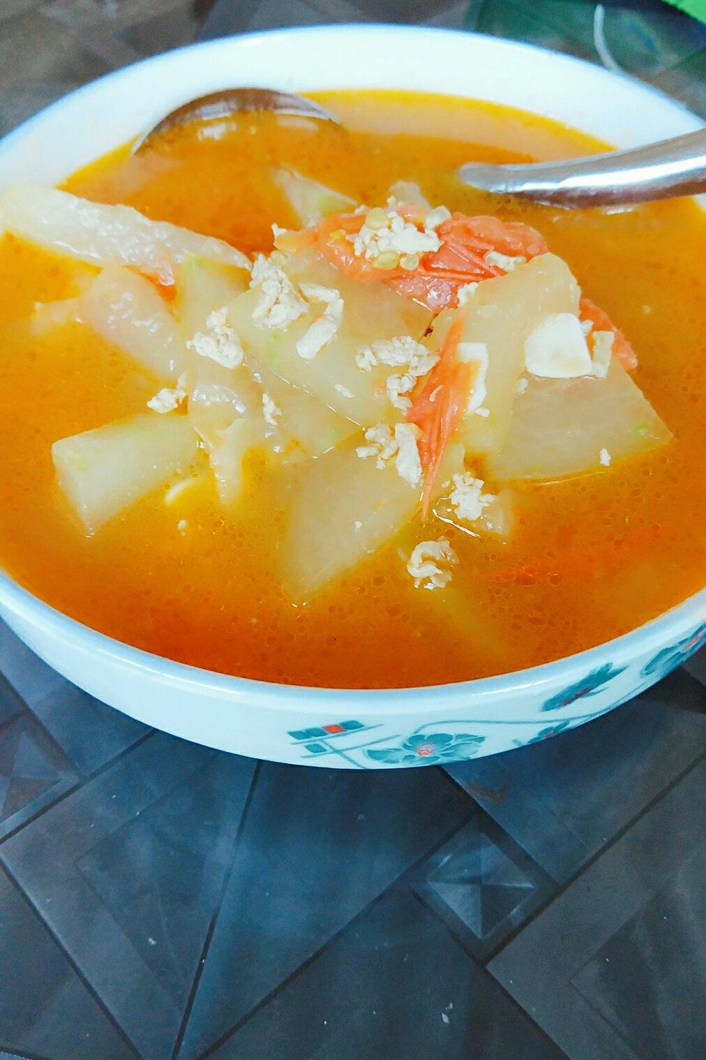 妈妈牌：肉末冬瓜汤