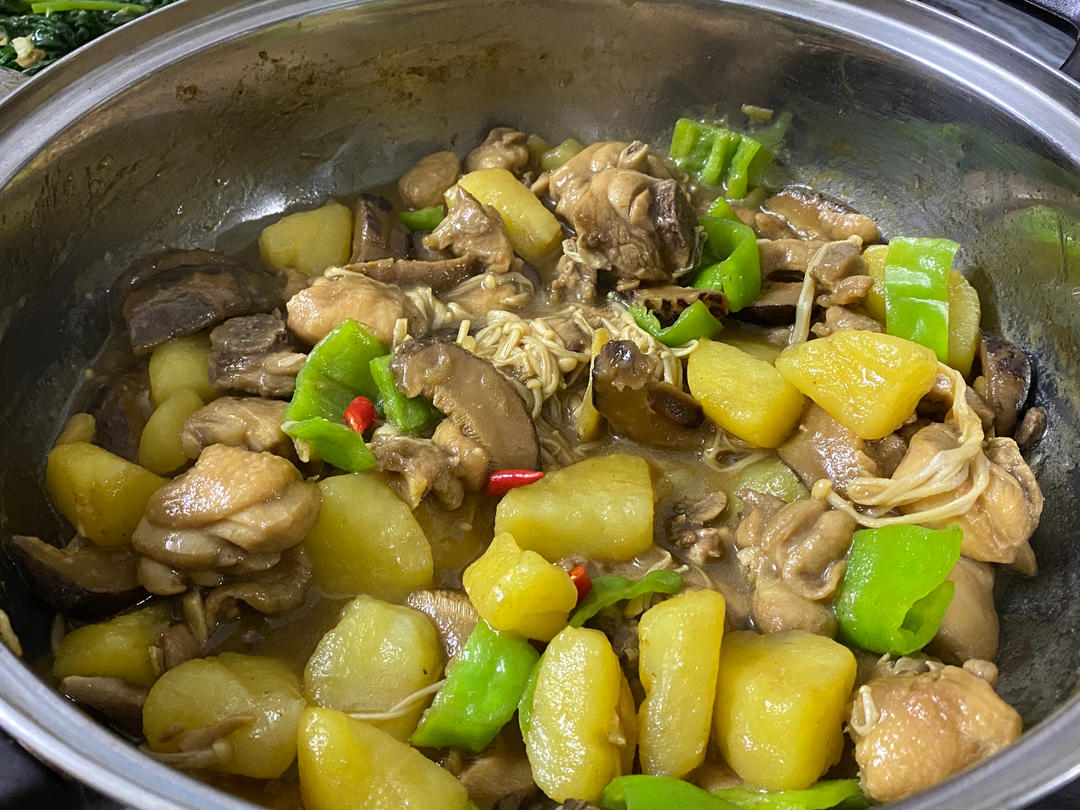 外卖第一名，简单在家做|黄焖鸡米饭