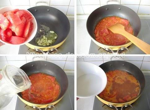 西红柿鸡蛋汤的做法 步骤2