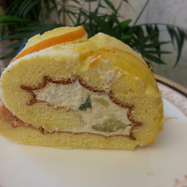 香橙蛋糕卷