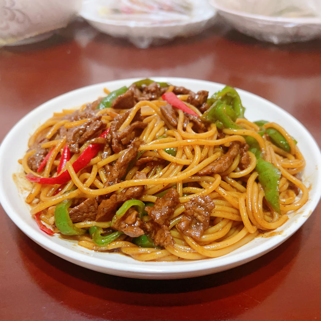 味道不输西餐厅的黑椒牛柳意面