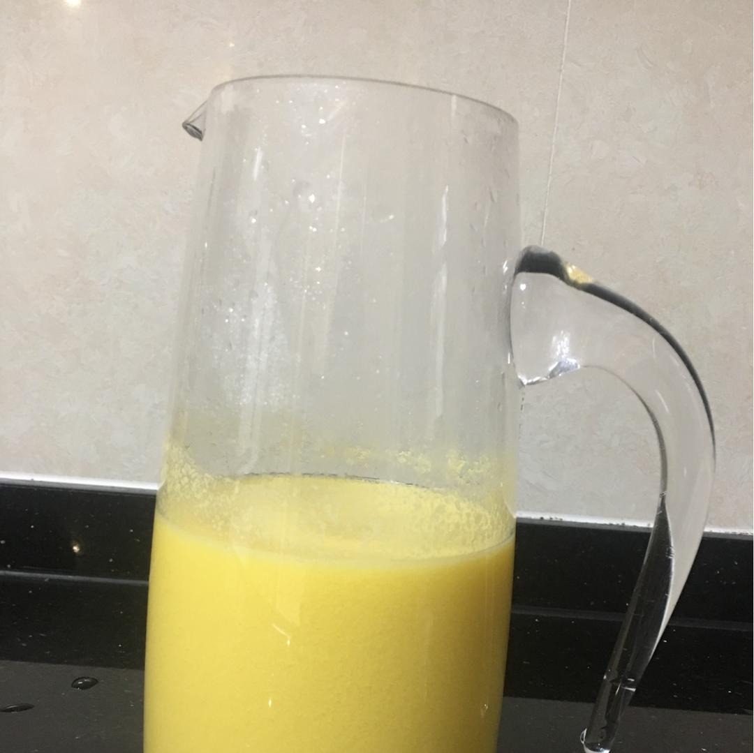 香浓玉米汁&玉米渣饼