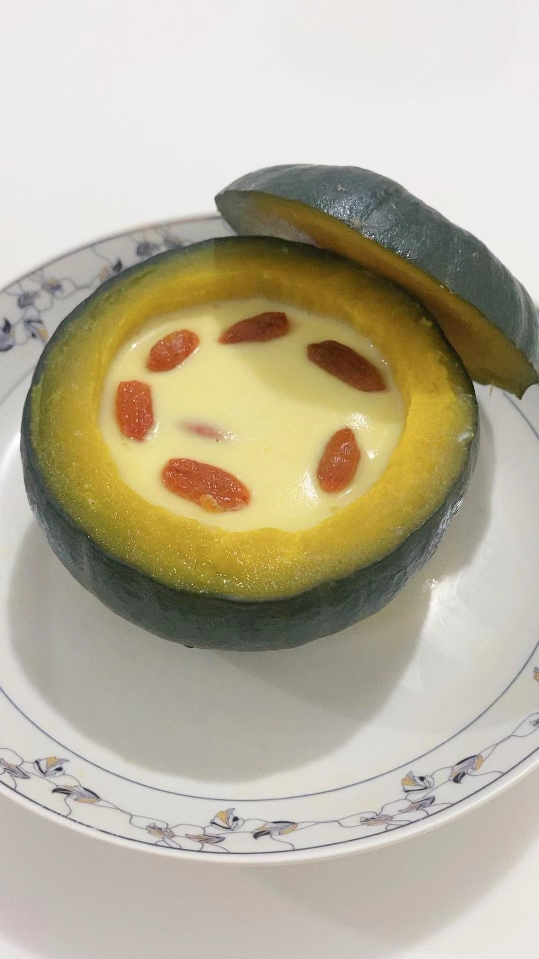 立秋要多吃南瓜，教你星级酒店南瓜蒸蛋做法，香甜软糯，全家都爱吃