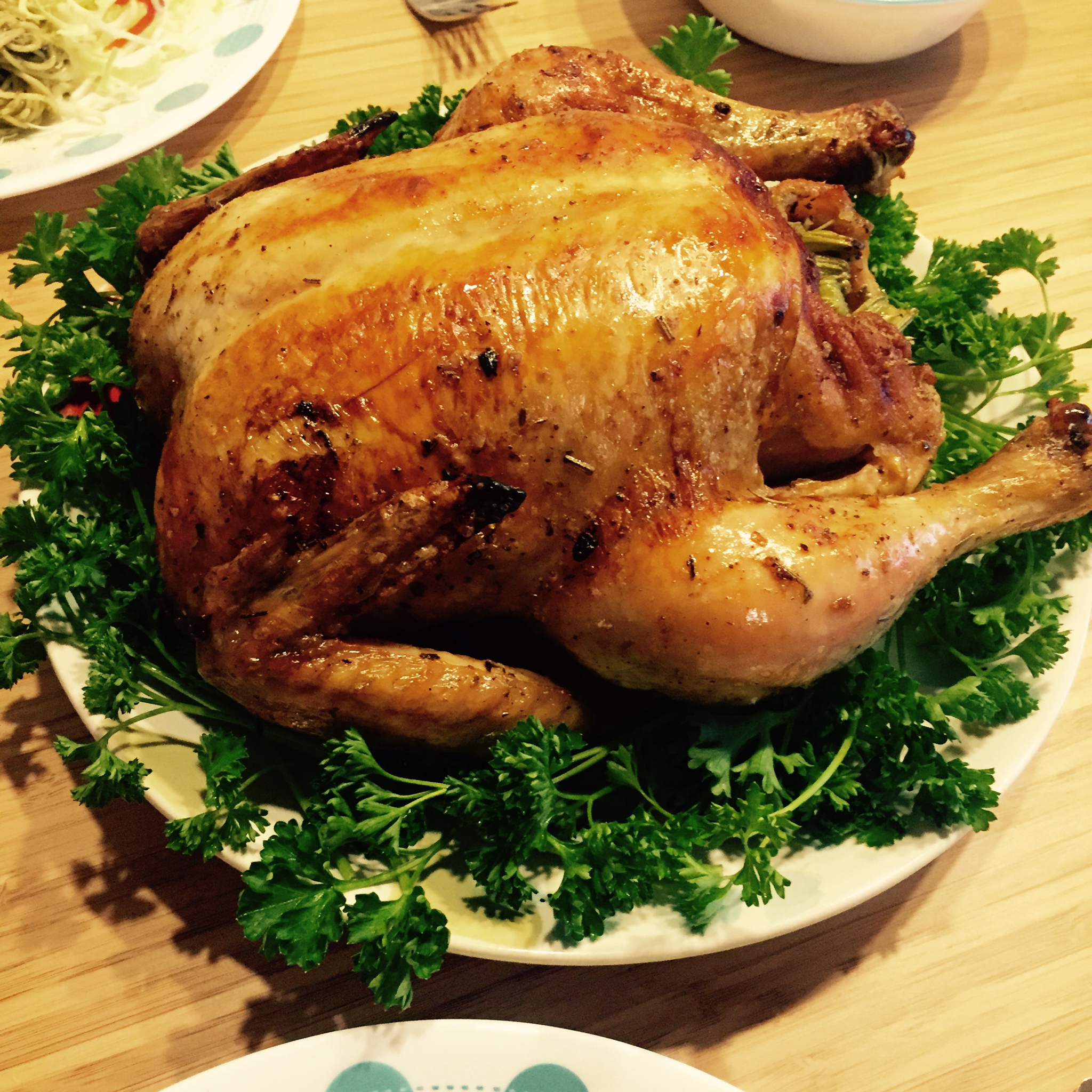 百里香烤全鸡 Fresh Thyme Roasted Whole Chicken