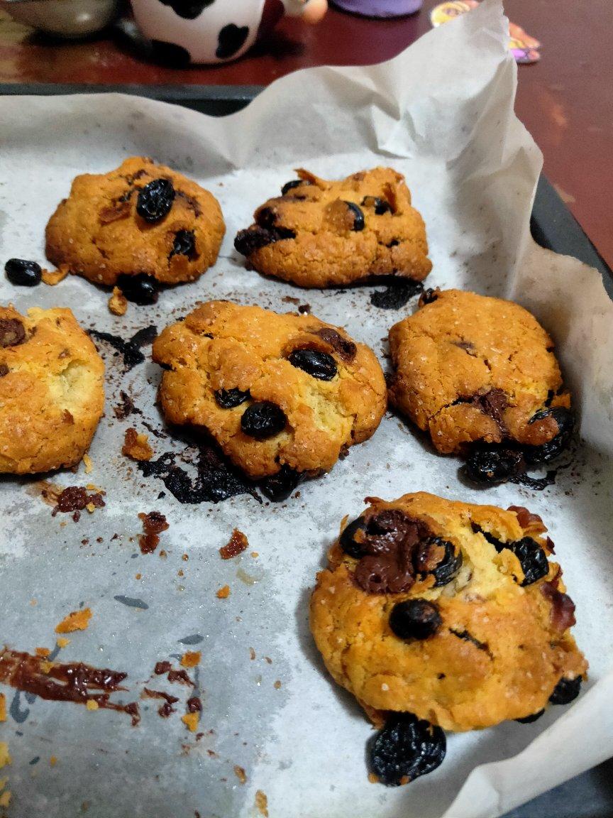 chocolate chip cookies美式超大巧克力软曲奇