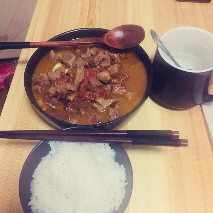 西红柿牛腩