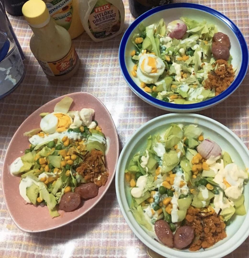 Health salad🥗晚餐
