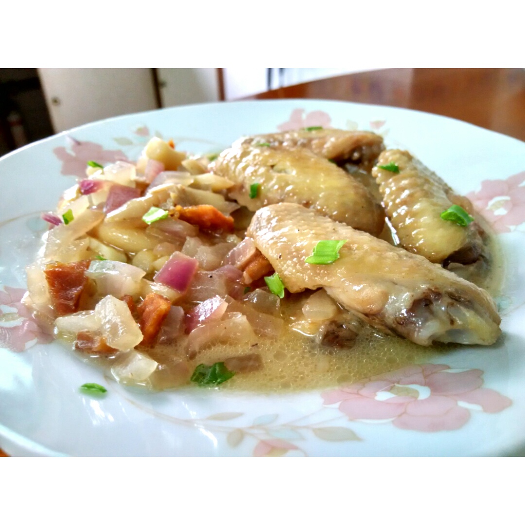 香浓奶油白酒鸡翅