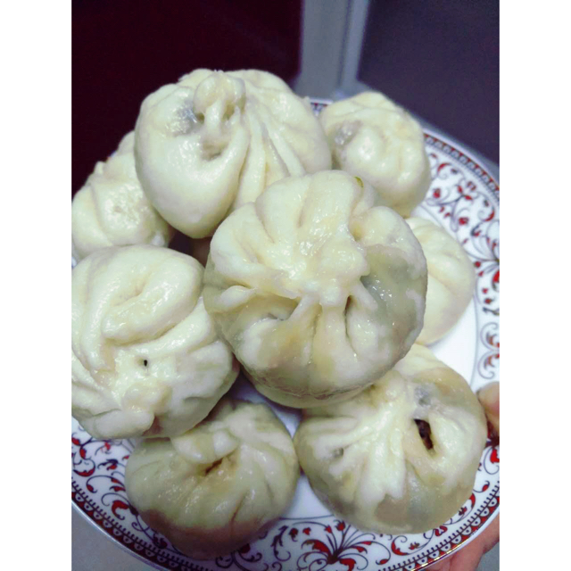 胡萝卜羊肉包子