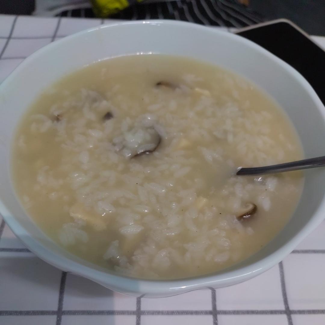 0失败香菇滑鸡粥