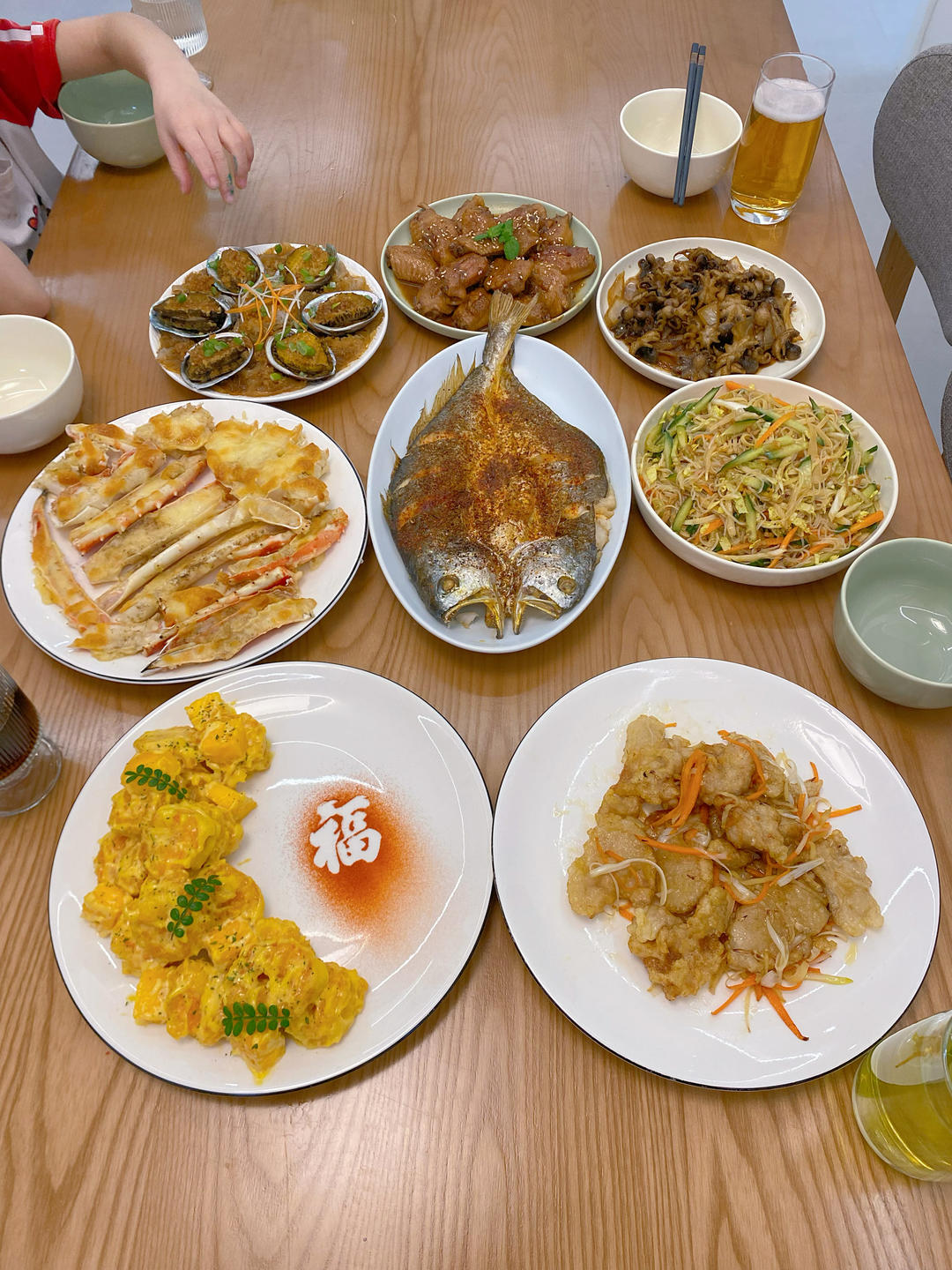 柏悦平替版芥末虾球