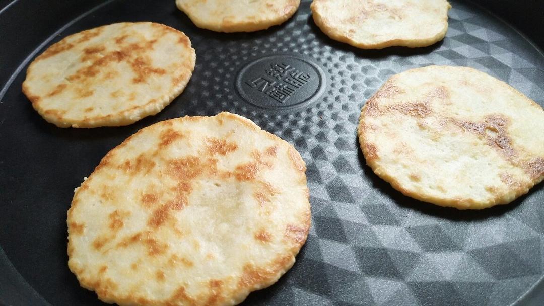 松软香糯的豆渣糯米饼🥞