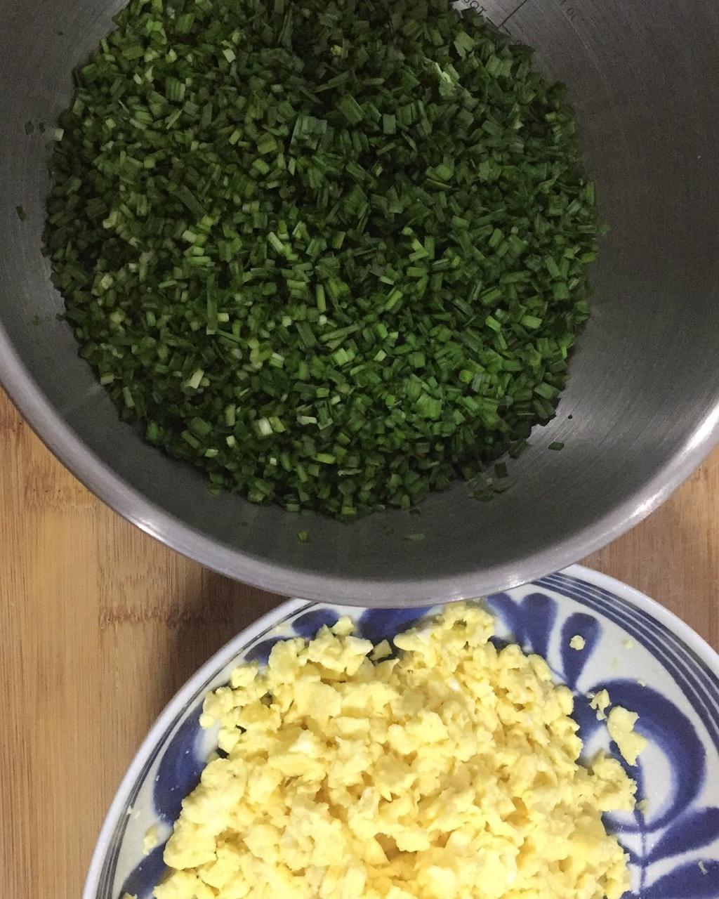 韭菜鸡蛋饺子（好做吃不够的饺子）