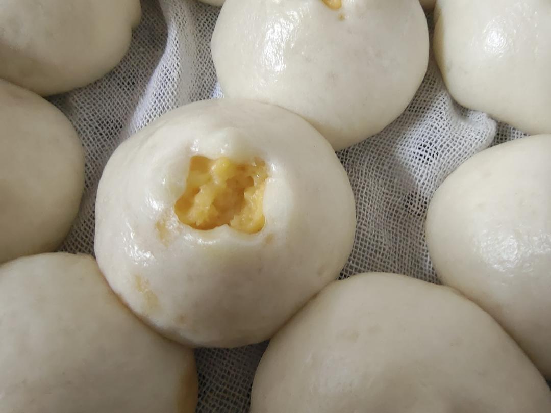 奶黄馅儿和奶黄包
