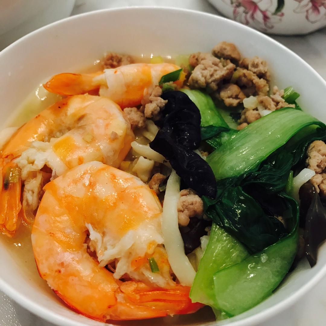 鲜虾面