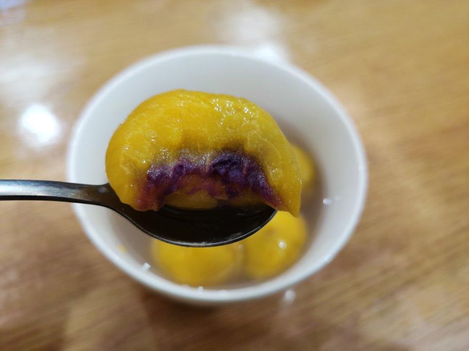 秋日朴素版南瓜汤圆