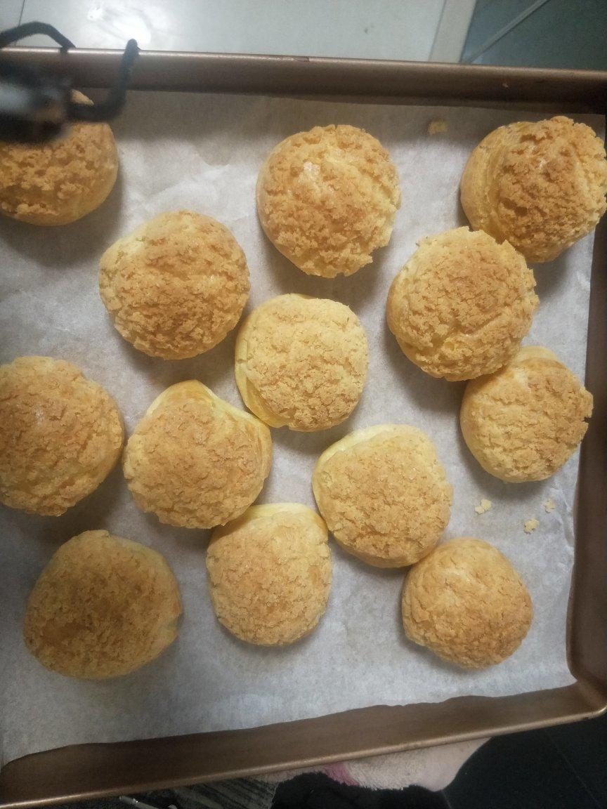 酥皮泡芙新手一次成功（附卡仕达酱做法）
