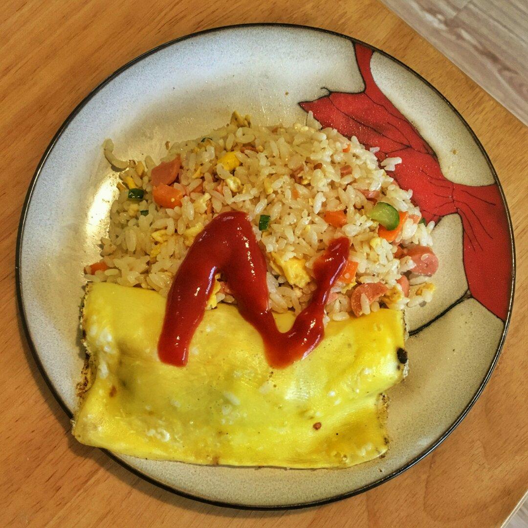 粒粒炒饭（米饭不粘粒粒分明的方法）