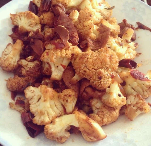 很“浪费”米饭的家常菜之一-------干锅菜花