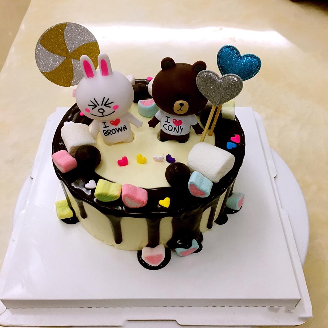 蛋糕淋面之一：甘那许淋面（详细解答淋面太稠的问题）