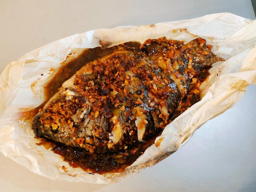 蒜香纸包鱼🐟