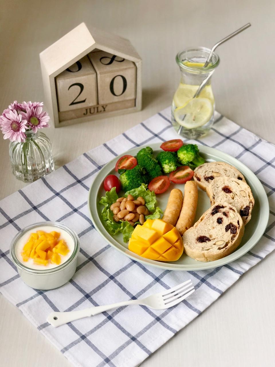 全麦核桃包～软欧包