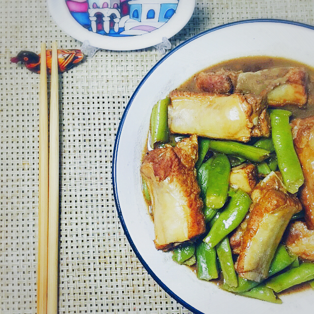 排骨炖豆角