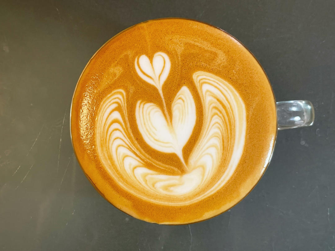 卓宝的自学拉花记录📝