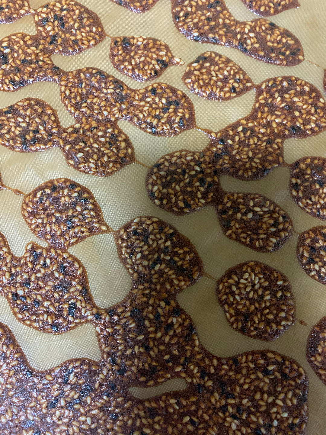 超简单超好吃的芝麻薄脆